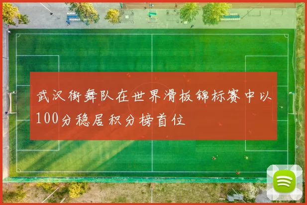 武汉街舞队在世界滑板锦标赛中以100分稳居积分榜首位