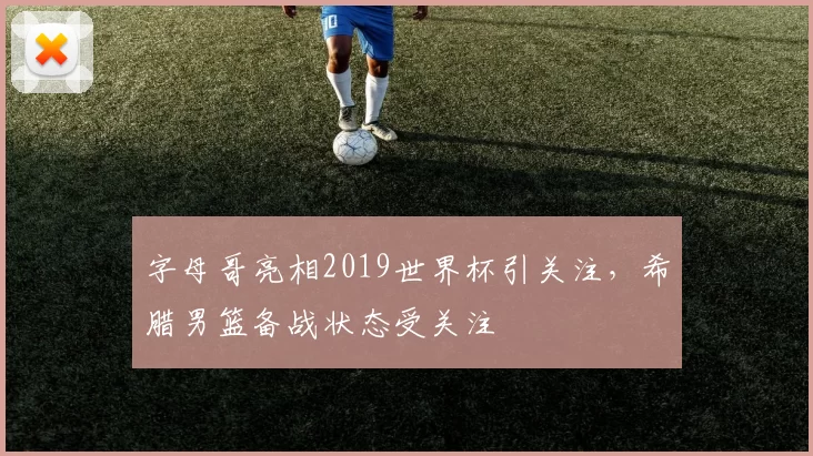 字母哥亮相2019世界杯引关注,希腊男篮备战状态受关注